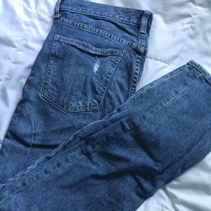 WORN ONCE!! Gap tomgirl jeans